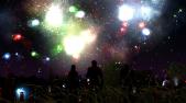 Kissare and Rannie visit the fireworks to celebrate!! Beauty all around!